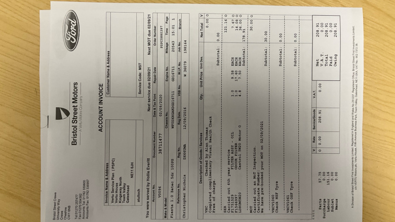 Ford Fiesta 1.0 EcoBoost Zetec Navigation 5dr Petrol Hatchback